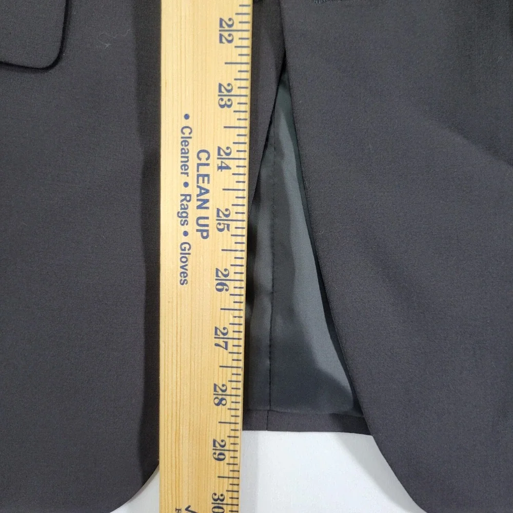 Calvin Klein Men's Tuxedo Jacket MAIN Two Button Black Wool Blend‎ 38R NEW